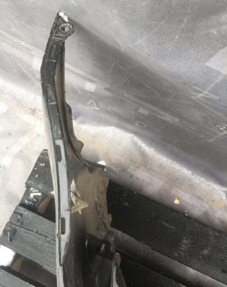 Бампер передний Volkswagen Polo 5 Sedan 10-15 Б/У Оригинал 6RU807221