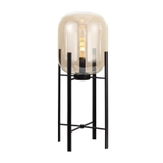 SL1050.515.01 Торшер ST-Luce Черный/Коньячный E27 1*40W (из 2-х коробок) BURASCA