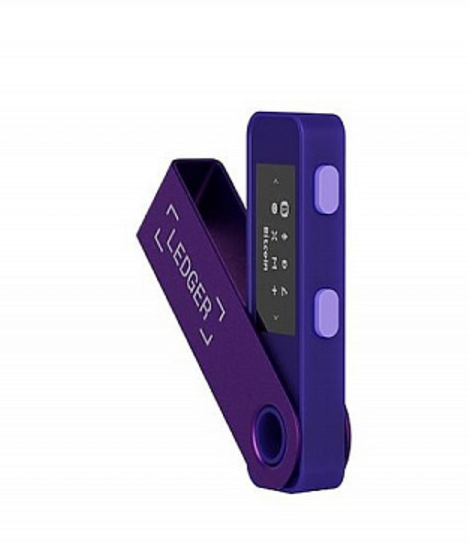 Аппаратный криптокошелек Ledger Nano S Plus Purple Amethyst