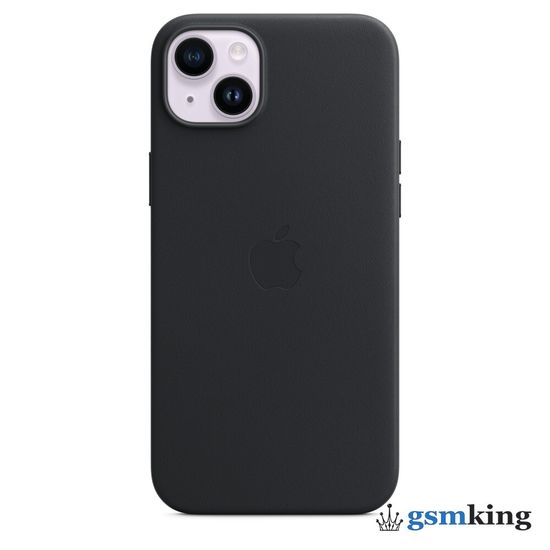 Apple Leather Case with MagSafe iPhone 14 Plus Midnight «Тёмная ночь» MPP93ZM/A