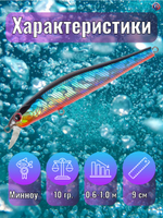 Воблер TsuYoki RIVAL SR 90SP 014R