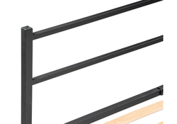 Полутораспальная кровать Фади 120х200 черная