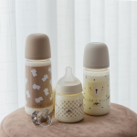 Набор физиологических пустышек Suavinex Wild бежевый, 18+ мес, 2 шт