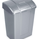 Контейнер для мусора»Форте»19л серебристый С342СРБ