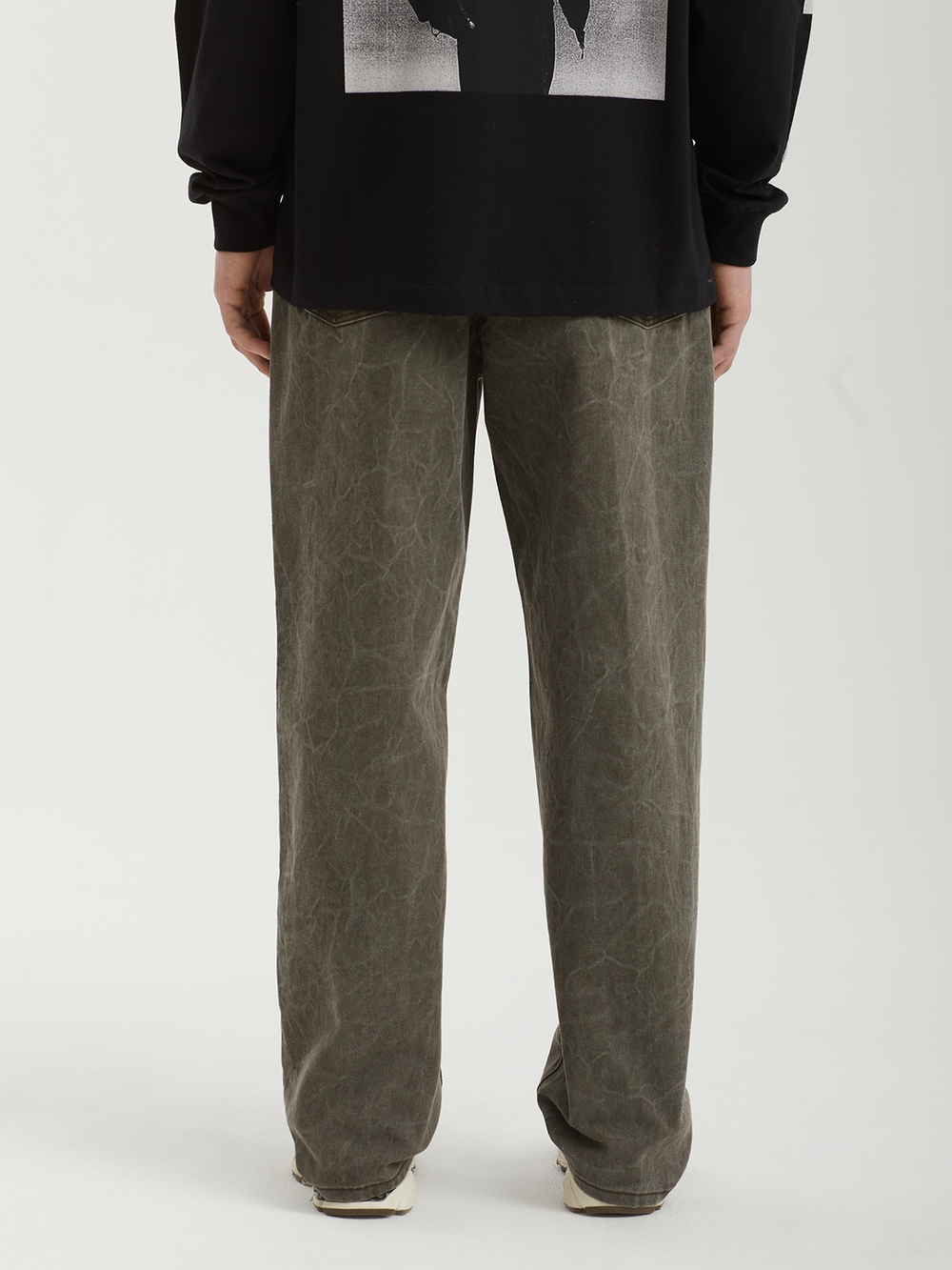 Мужские Джинсы Classic Wrinkle Baggy