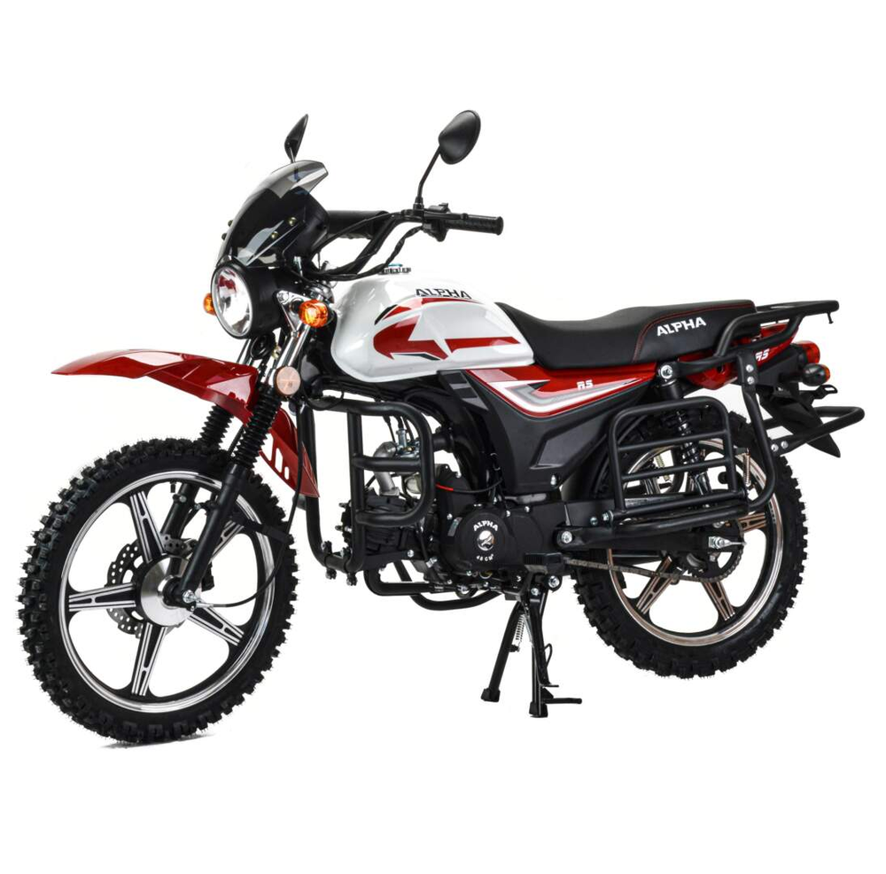 Мопед Motoland Альфа Forester RS 11 (LM48-B) красный (A)