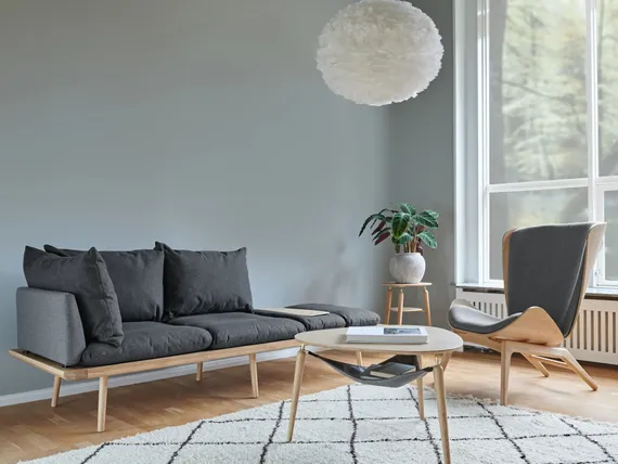 Журнальный столик Umage Hang Out, дуб, сталь