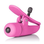 Виброзажимы на соски Nipplettes (Цвет: розовый)