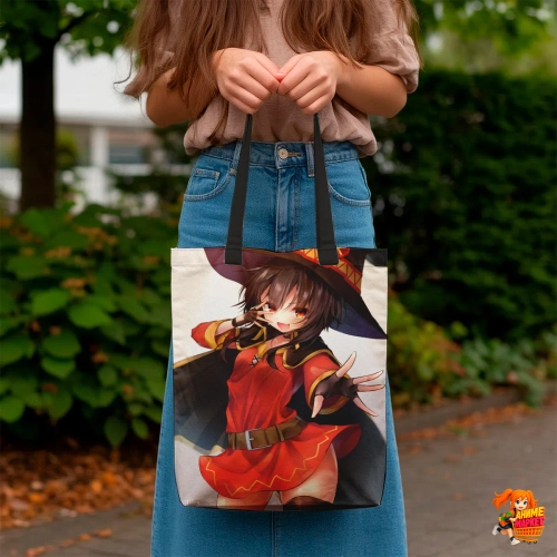 Сумка шоппер с принтом KonoSuba