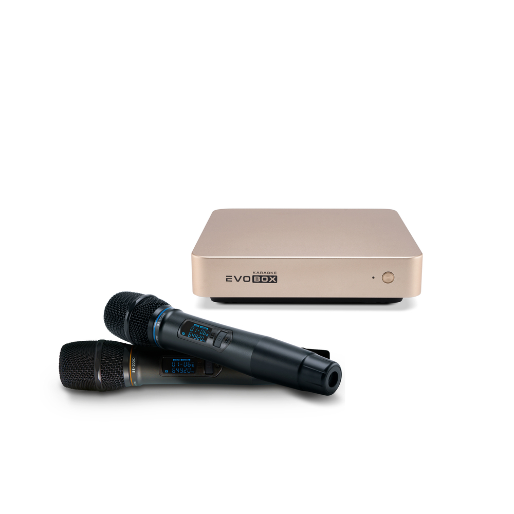 Караоке система Evobox + Микрофоны SE 200D