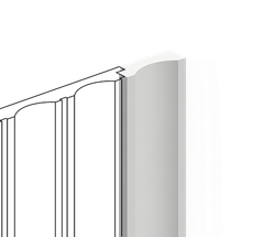 Финишный молдинг HiWood, 270x3,6 см