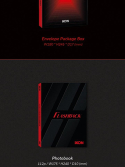 Альбом iKON - FLASHBACK 4th Mini Album PHOTOBOOK RANDOM Version