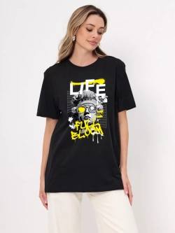 Футболка c принтом y2k ретро