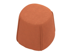 Пуф Шелдон / букле Лайк терракотовый 412
