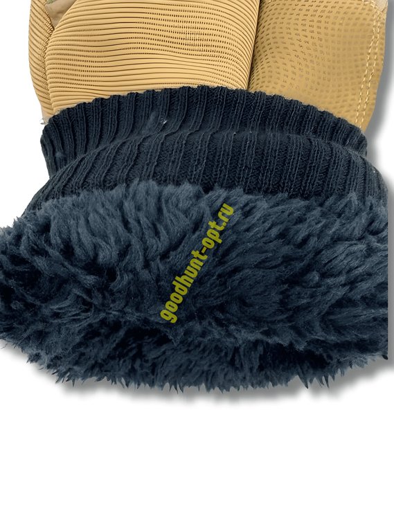 Тактические зимние перчатки с мехом Мультикам