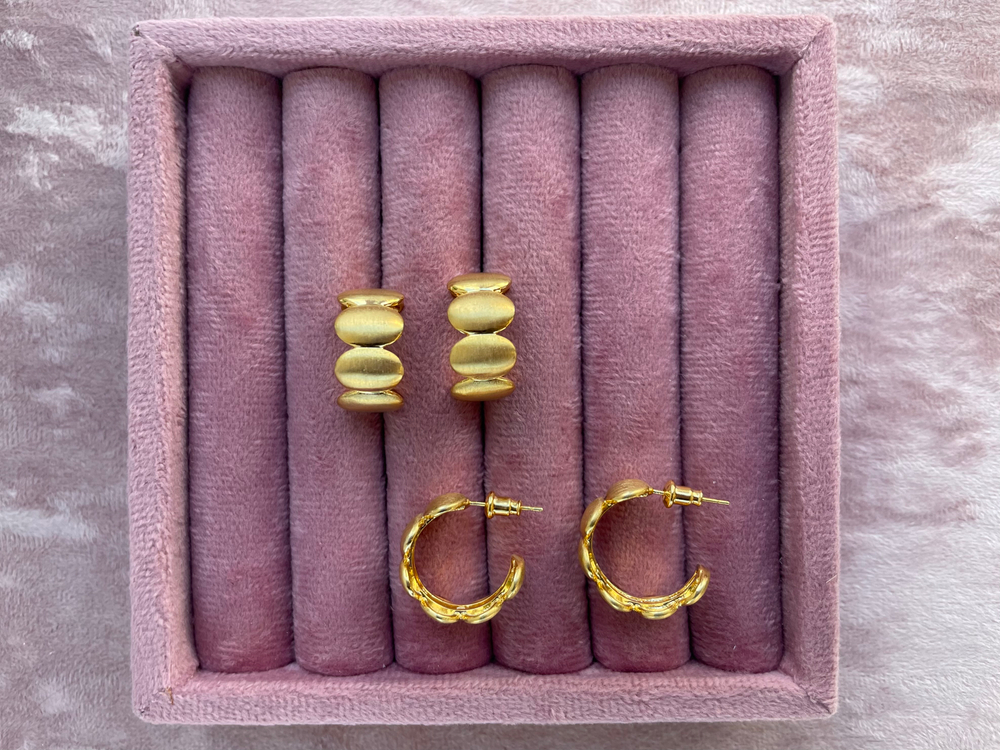 Серьги-Кольца "Celine", 20,5мм