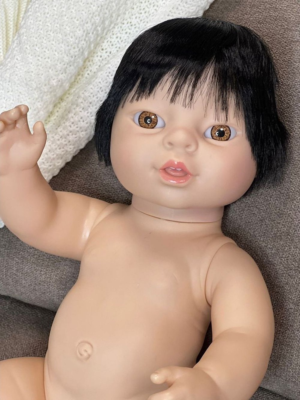 Кукла Berjuan виниловая 38см Newborn без одежды (7060)