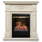 Каминокомплект Real Flame Lilian WT с очагом 3D Olympic