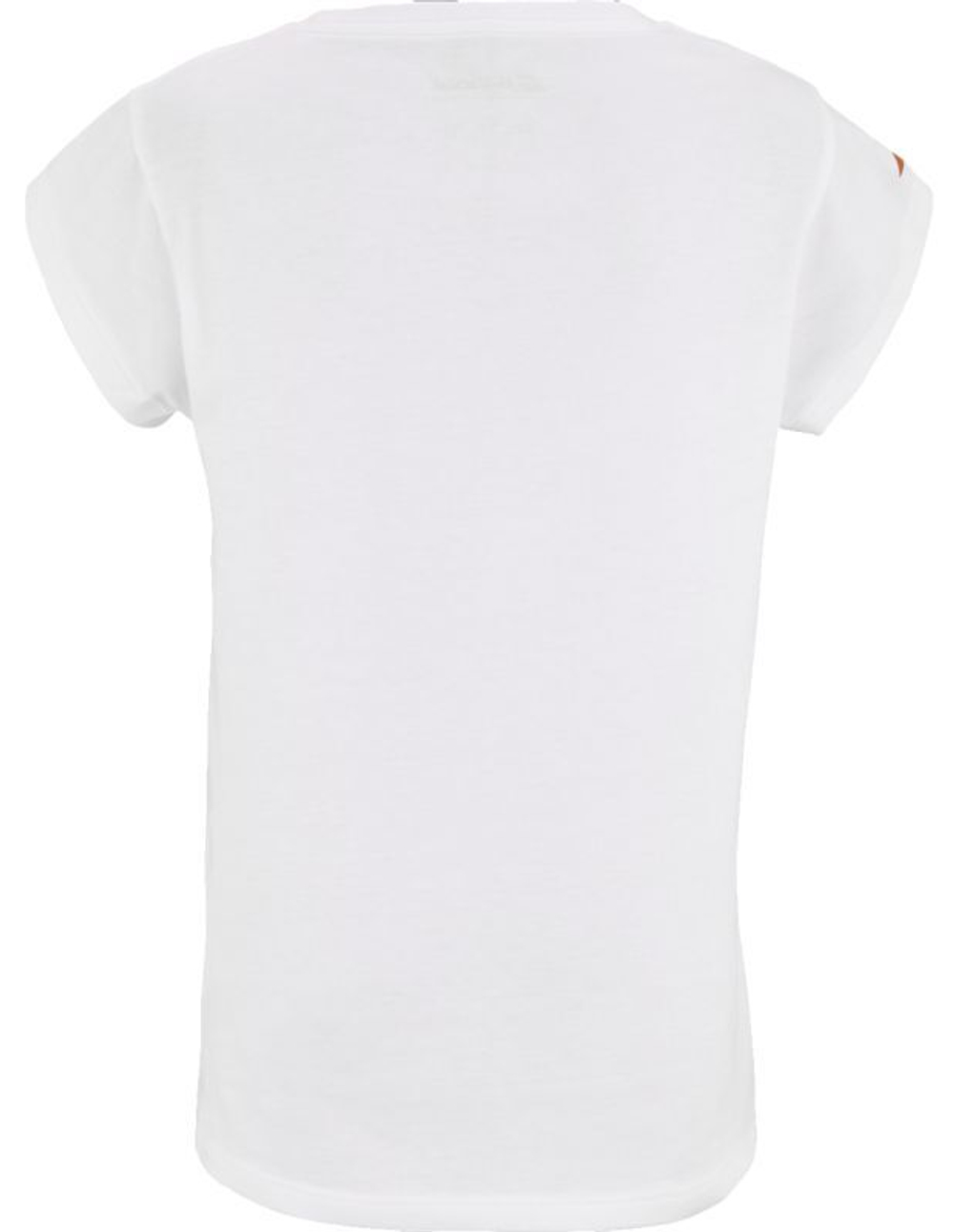 Футболка для девочки теннисная Babolat Exercise Cotton Girl - белый