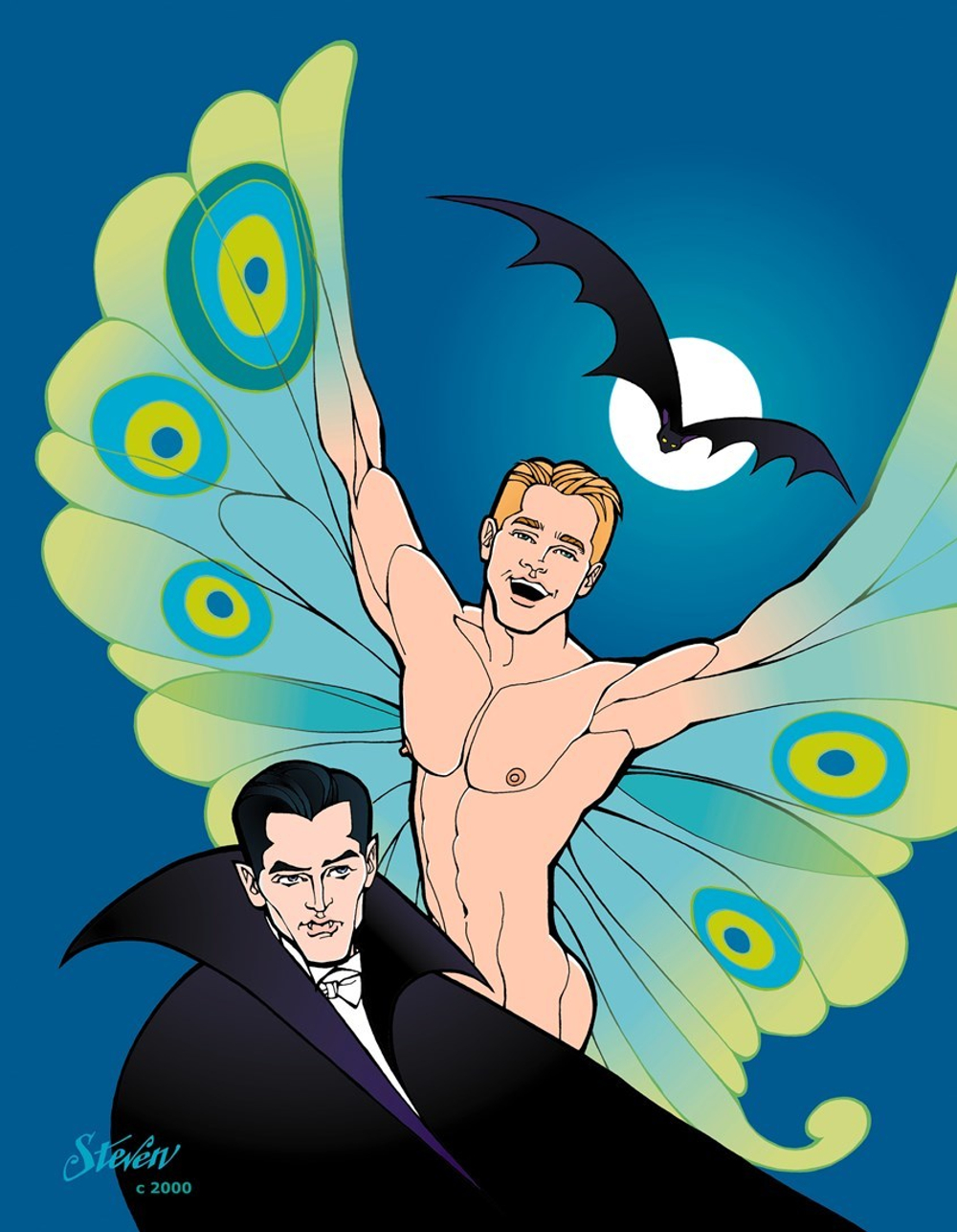 Steven Stines aka Stephen Black - эротическое искусство художника Стивена Стайнса. 18+