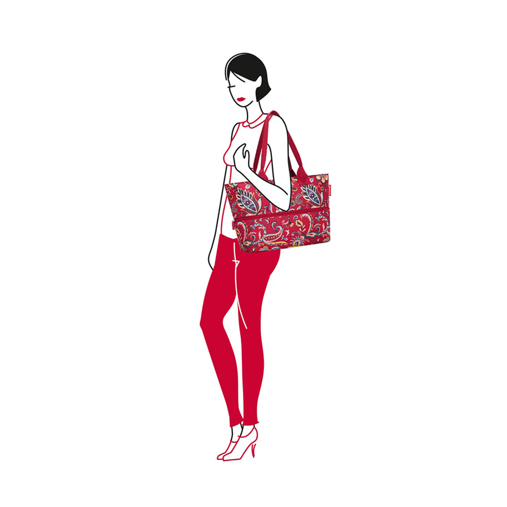 Сумка shopper e1 paisley ruby