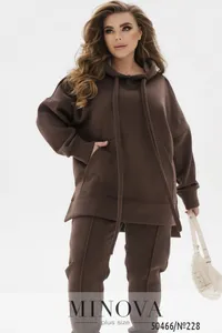 Костюм 228-шоколадный Minova