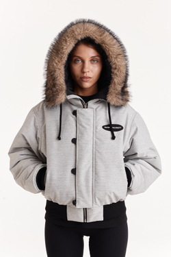 Bomber Alaska Grey Melange