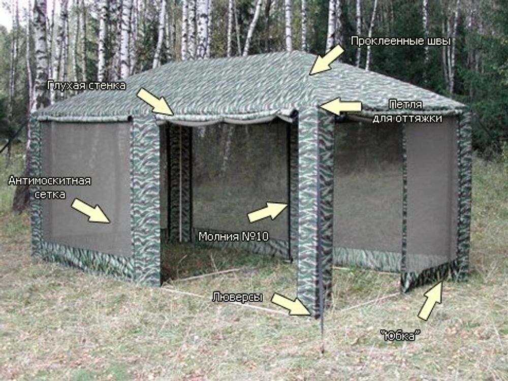 Шатер Митек "Пикник" 5 х 2,5