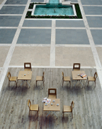 Стол пластиковый Siesta Contract Forza, тик