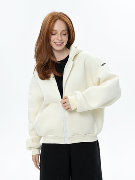 Oversize худи на молнии