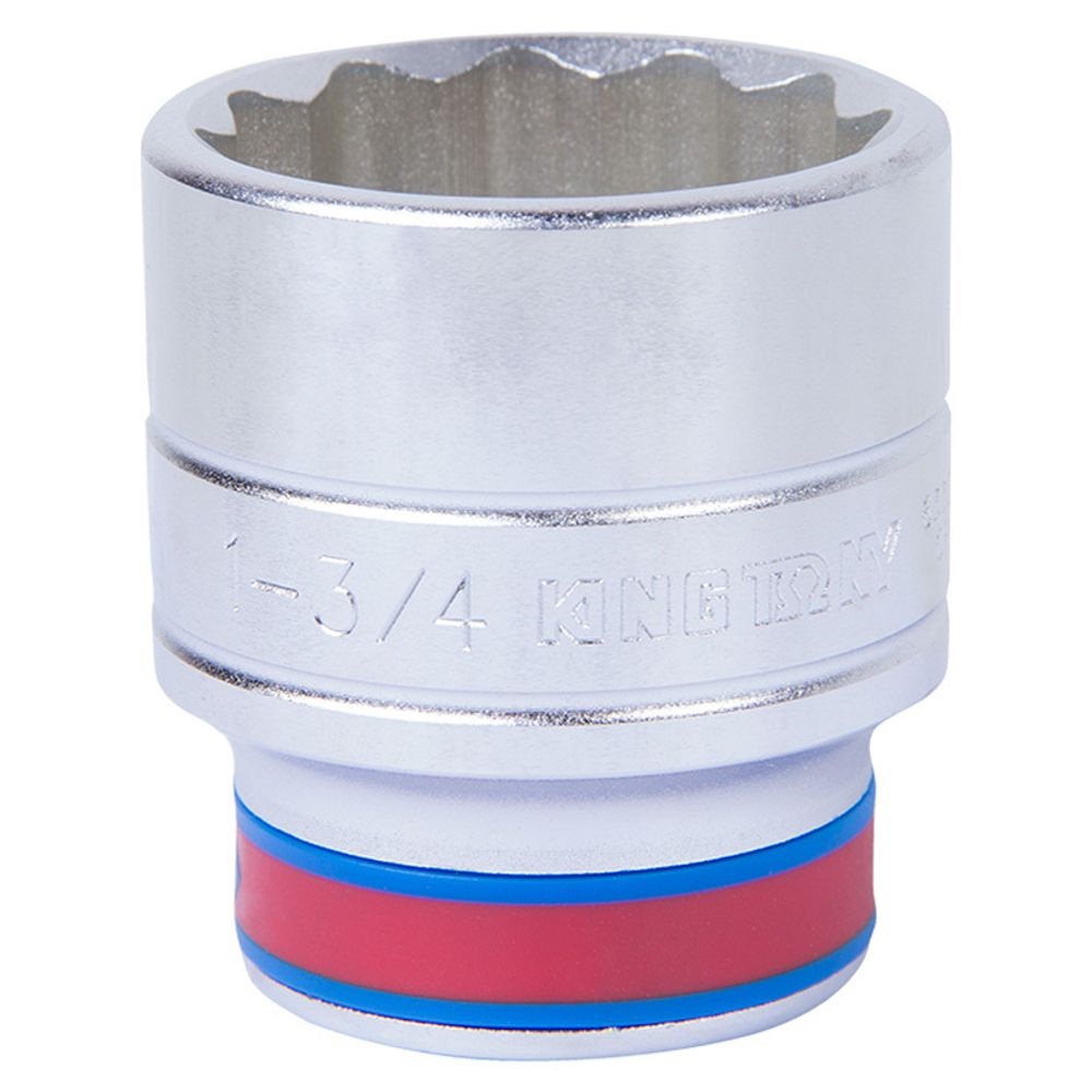 KING TONY (633056S) Головка торцевая стандартная двенадцатигранная 3/4", дюймовая 1-3/4"
