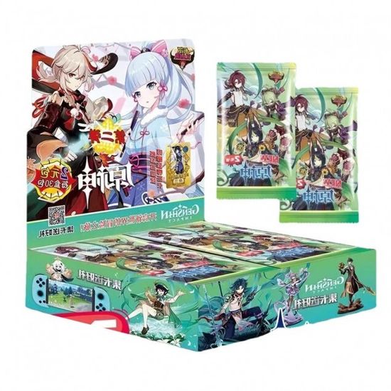 Коллекционные карточки Genshin Impact 4.2