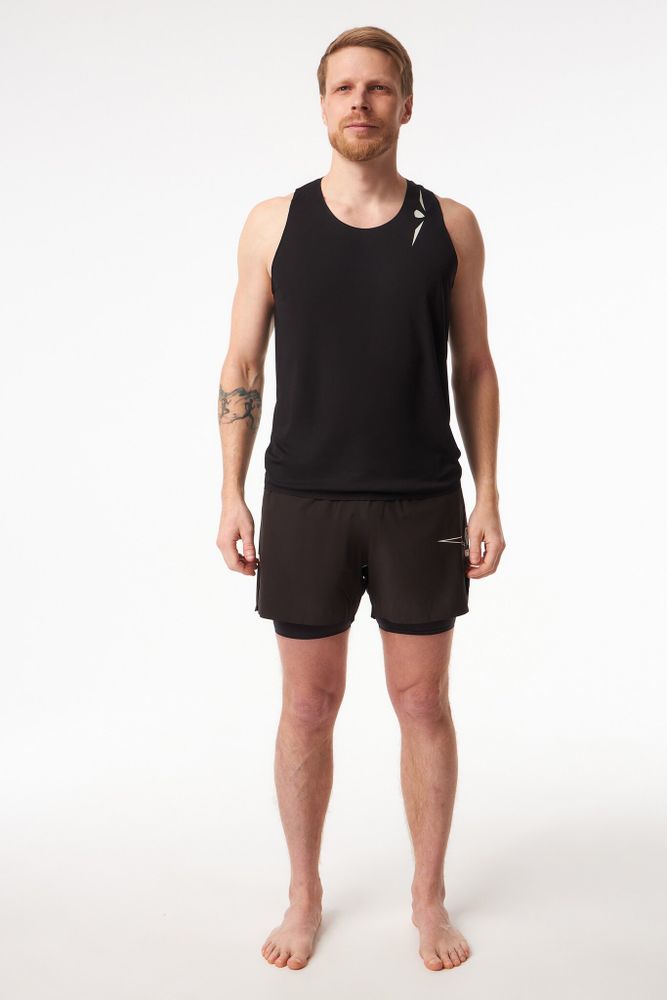 МАЙКА МУЖСКАЯ ROAD VEST | BLACK