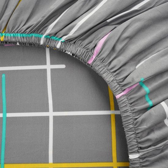 КПБ Dinara, Дуэт , 50х70, простыня 160х200х30 . DOMTEKC