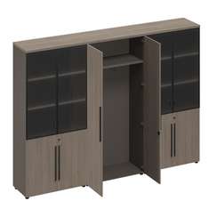 Шкаф комбинированный (стекло-одежда-стекло) РС 334 ДЧ/ЛС