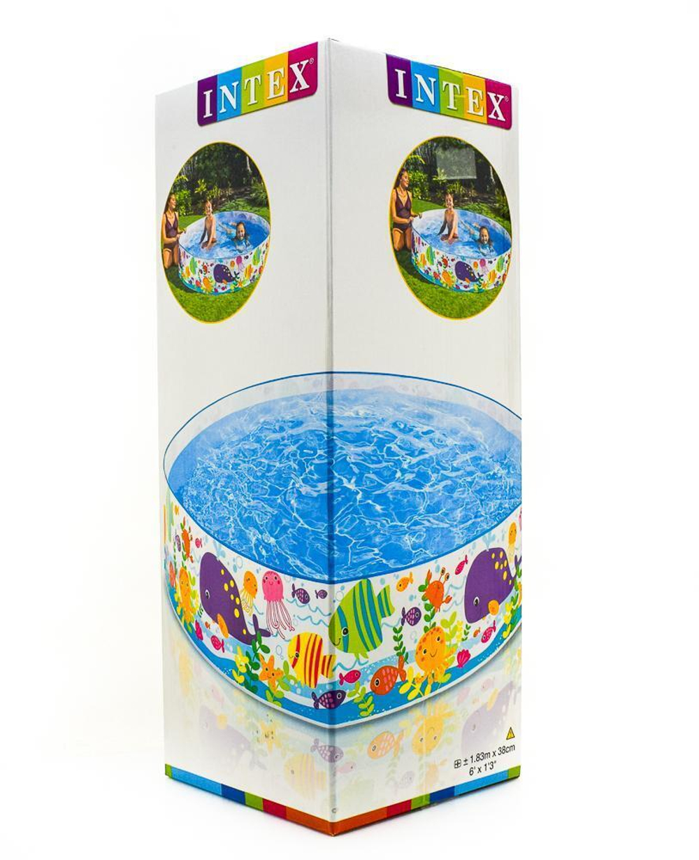 Бассейн складной 183*35см Океан 56452NP/589453 (Intex)