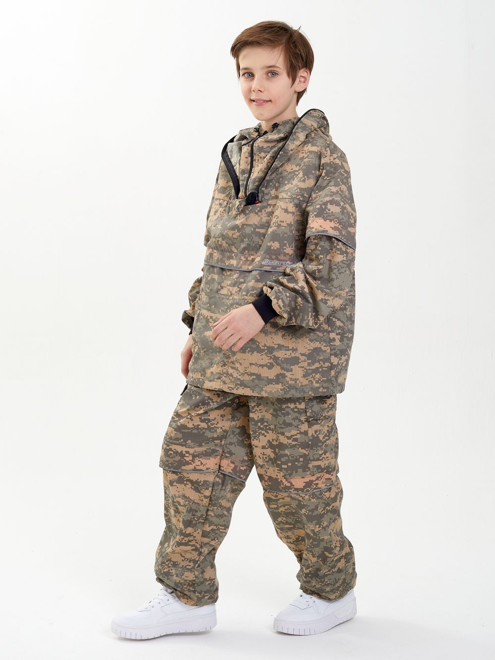 Костюм летний Антигнус-Детский ткань Сорочка цвет 128/2 (светлый пиксель)