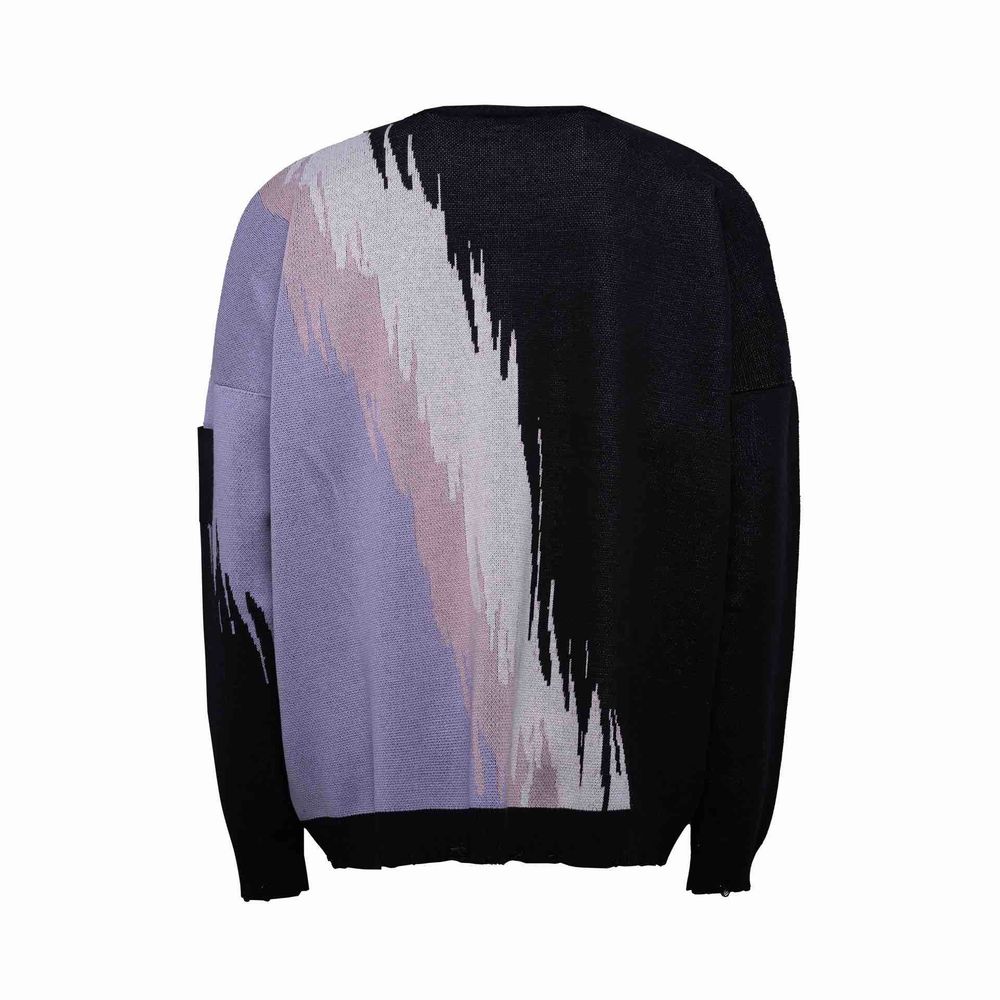 Купить Свитер Heartz Disrupted Logo Black Series ED2 Knitted черный Свитер Heartz Disrupted Logo Black Series ED2 Knitted черный