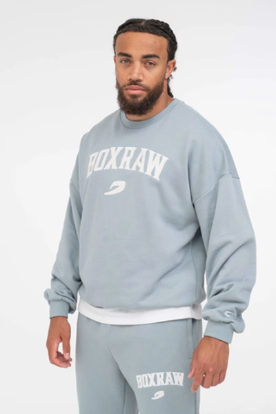 Свитшот BOXRAW East Street голубой