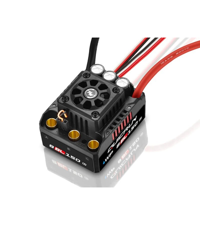 Бесколлекторный бессенсорный регулятор Hobbywing QuicRun-WP-8BL150-G2 (150A-1080A, 1/8)