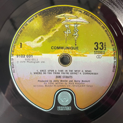 Винтажная виниловая пластинка LP Dire Straits Communique (UK 1979) Lady Writer