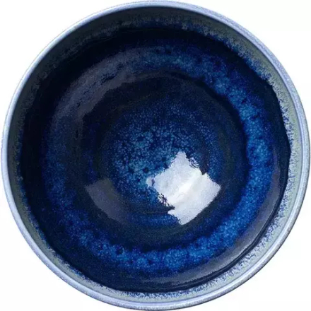 Салатник «Аврора Везувиус Ляпис» фарфор 1,06л D=17,8см синий,голуб
