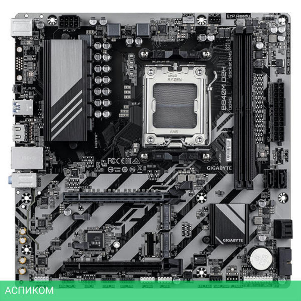 Материнская плата Gigabyte B840M D2H rev. 1.1