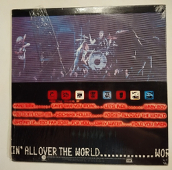 Винтажная виниловая пластинка LP Status Quo Rockin All Over The World (USA 1977)