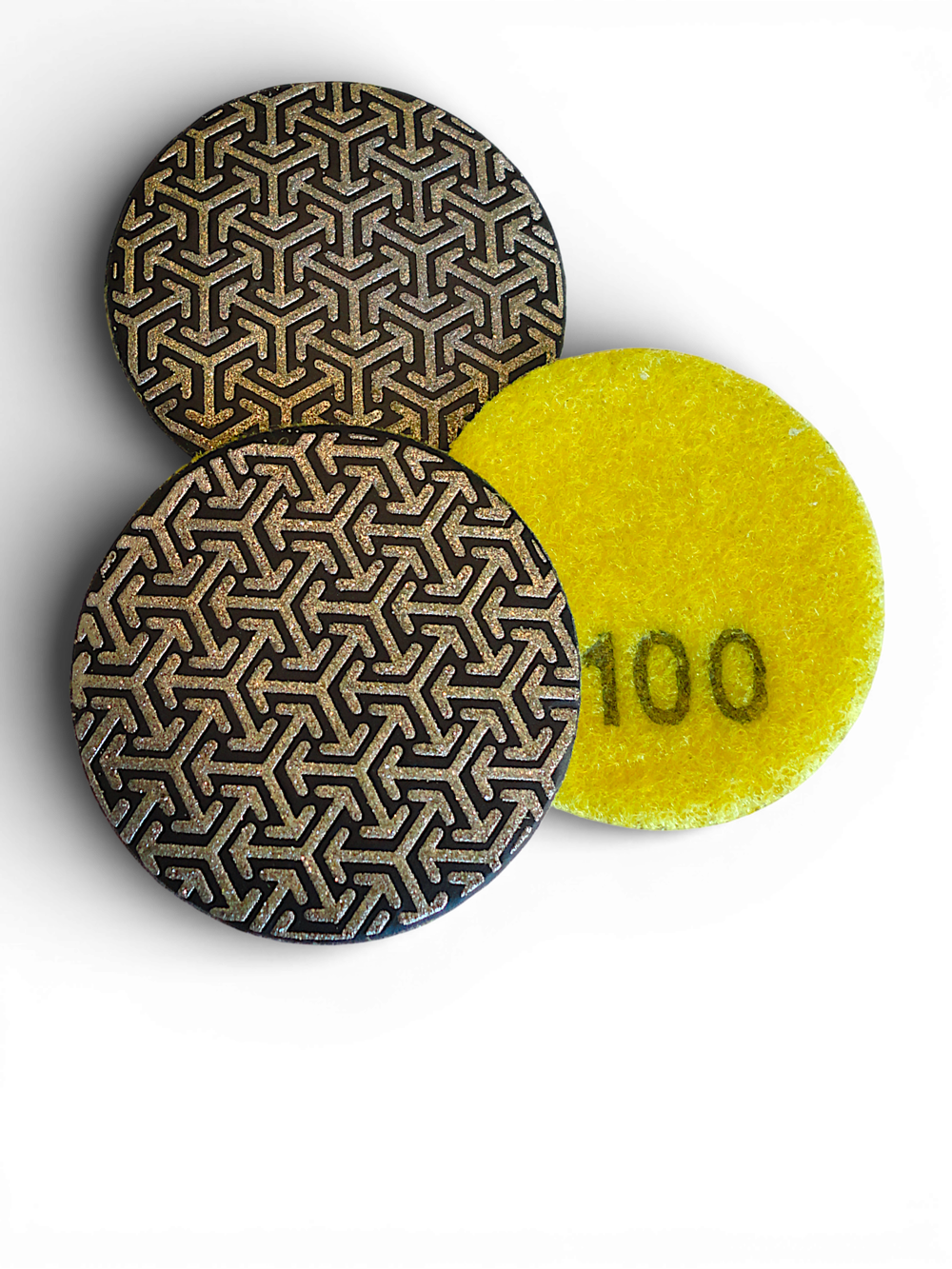 Алмазный круг для сухой и мокрой шлифовки (АГШК) Ø50мм, P100