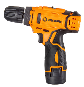 Аккумуляторная дрель-шуруповерт ВИХРЬ ДА-12Л-2КА