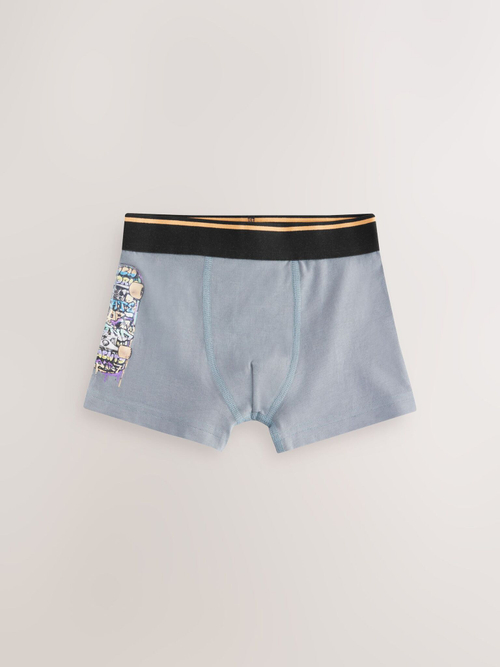 Трусы для мальчика Next E98-878, 7 шт., Серый, Черный