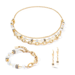 Колье-трансформер 4-in-1 Coeur de Lion White-Gold 4523/10-1416