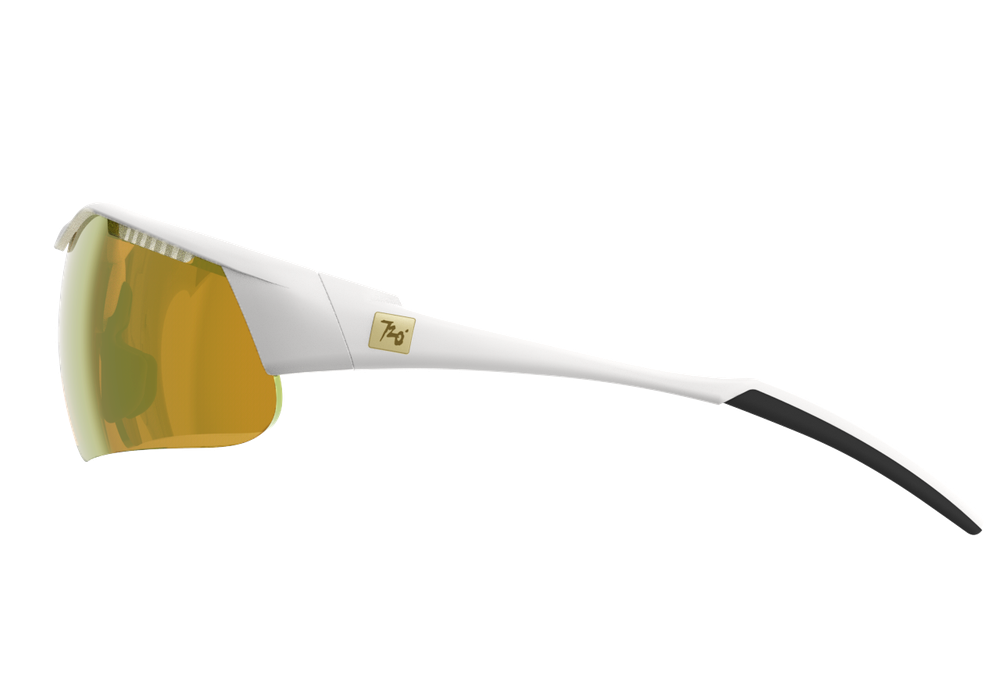 Спортивные очки 720armour Hitman / Matte White / Gold Lens