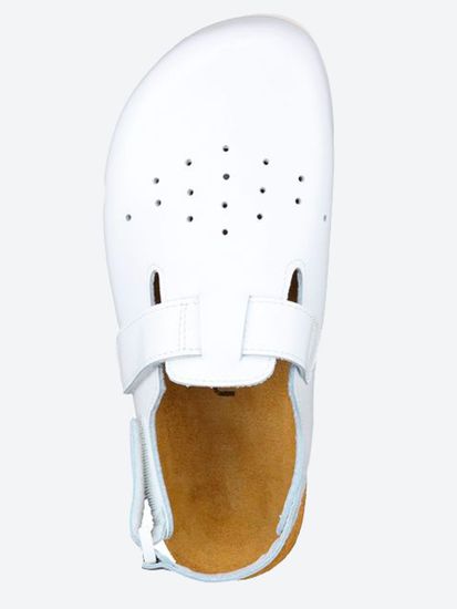 12 | "Branko's" Мужские медицинские сабо кожаные (Белый)